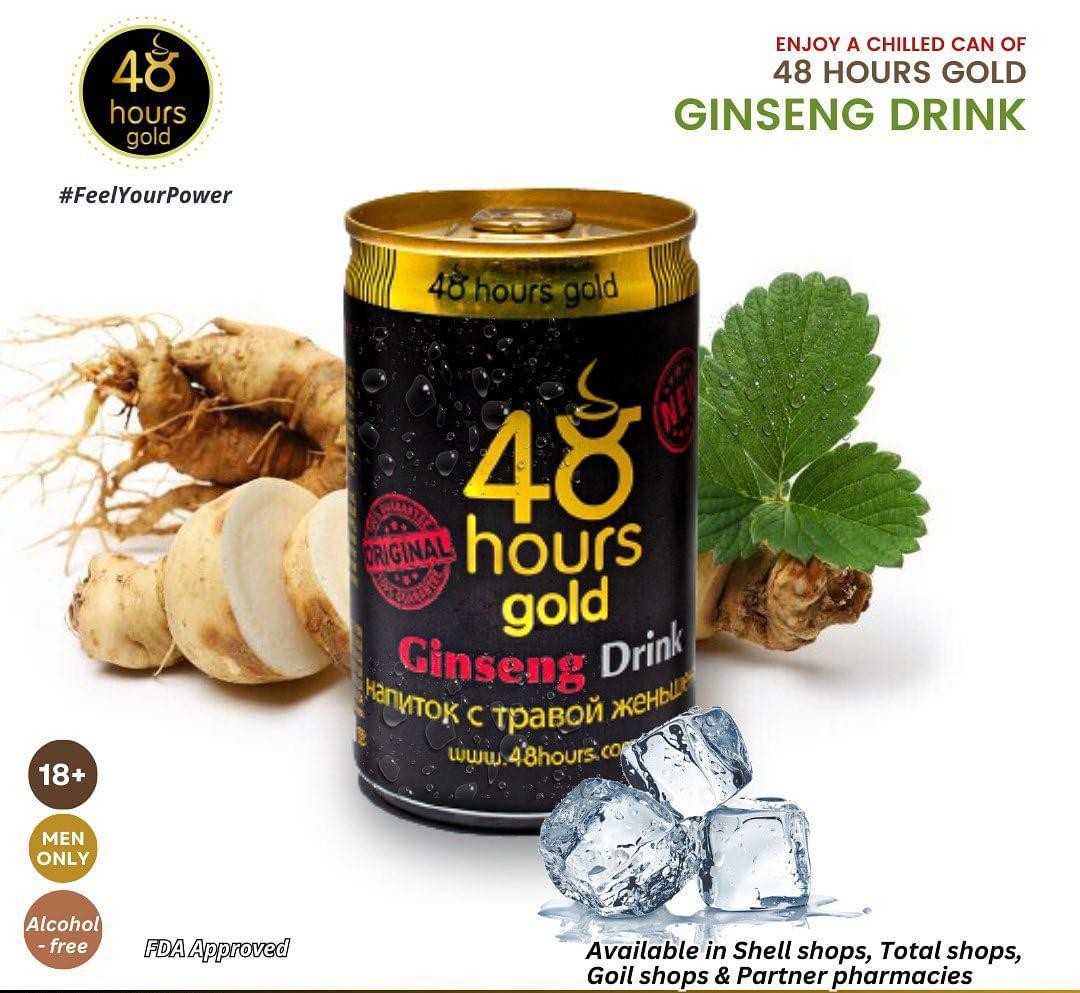 48 Hours Gold Ginseng Drink (WHOLESALE PRICE @ 40.00)